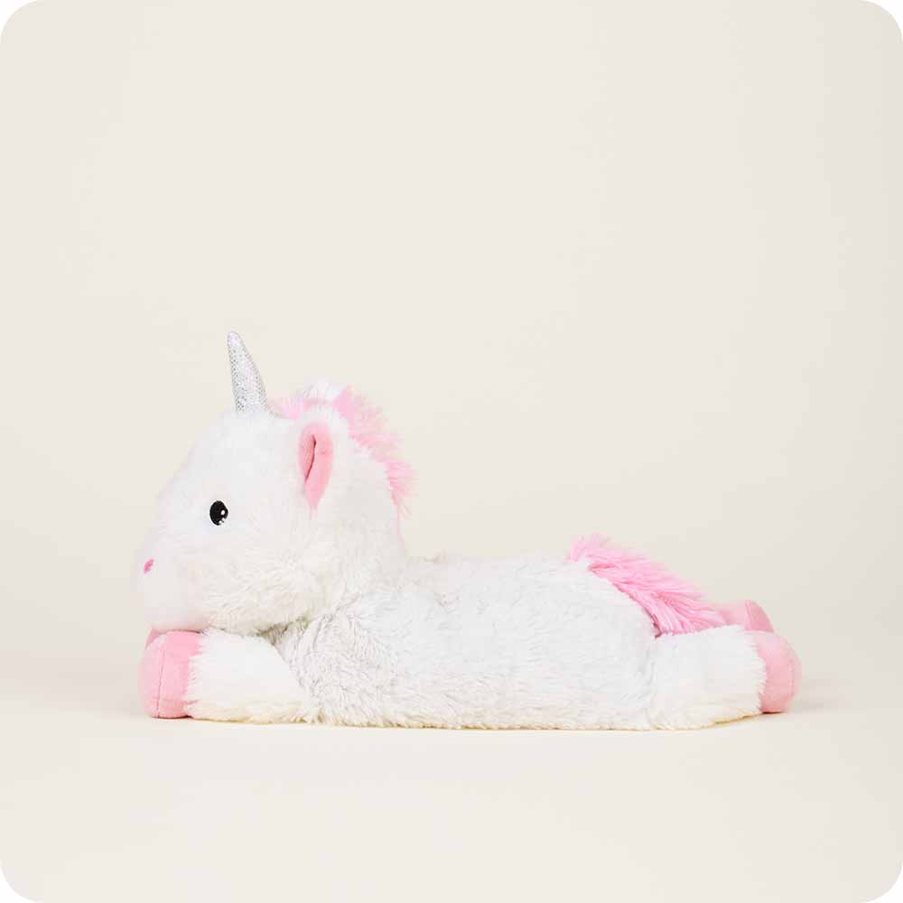 Warmies Laydown Unicorn WHITE