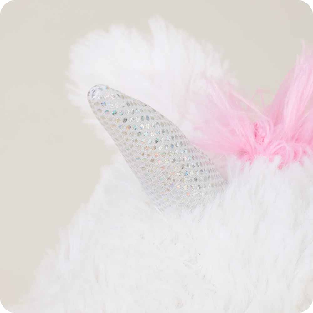 Warmies Laydown Unicorn WHITE