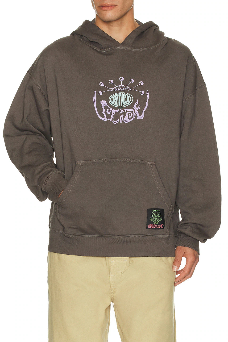 Critical Slide M Madness Hoodie ASHPHALT