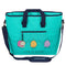 Life is Good Insulated 36 Can Cooler Tote Turtle TURQUOISE GREEN