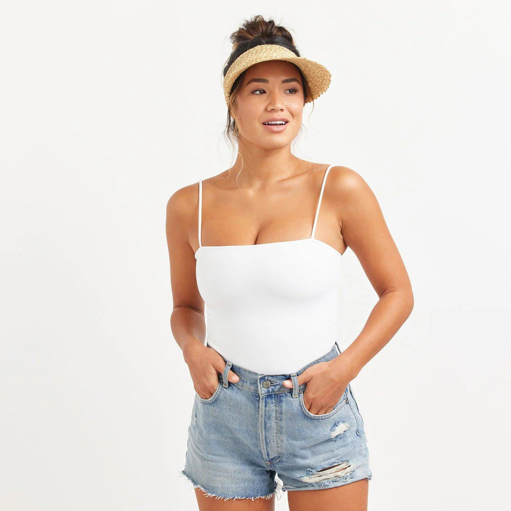 Hemlock Hat Co Capri Visor BLONDE
