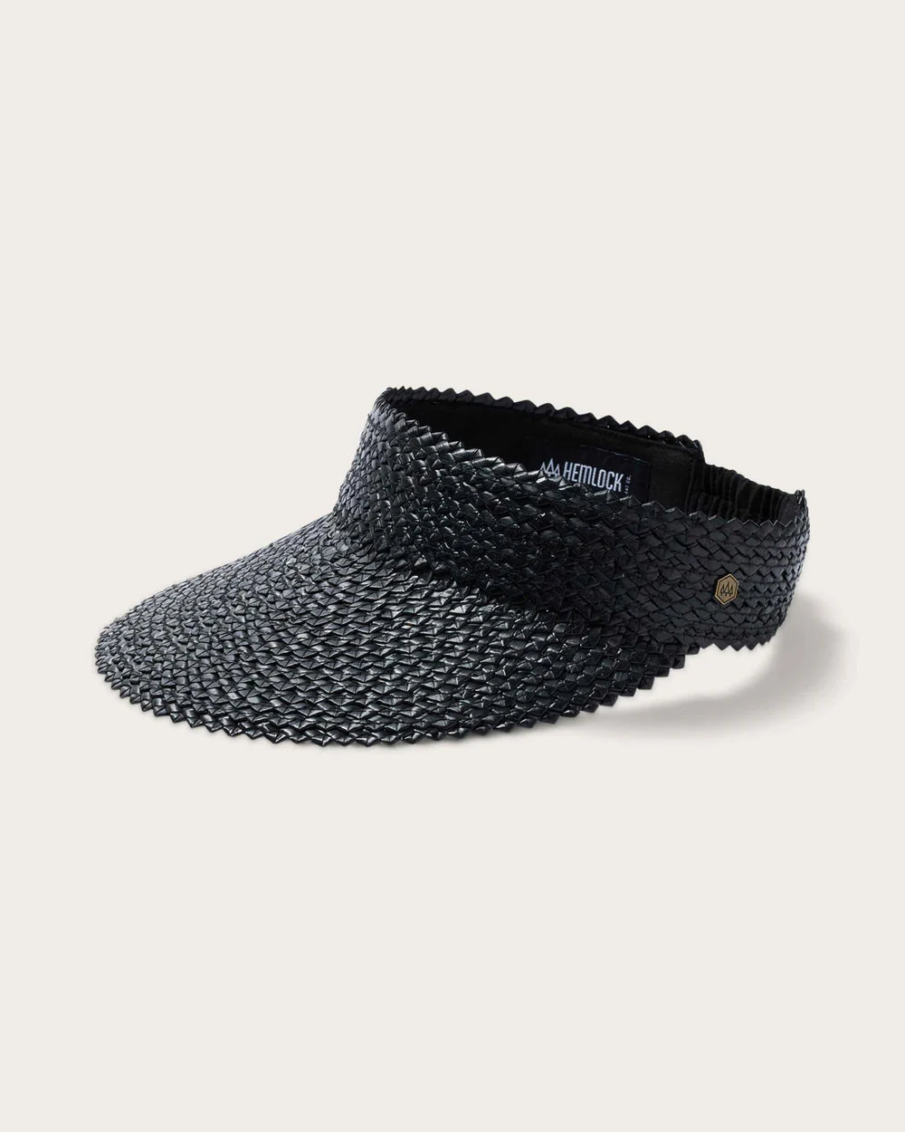 Hemlock Hat Co Capri Visor ONYX