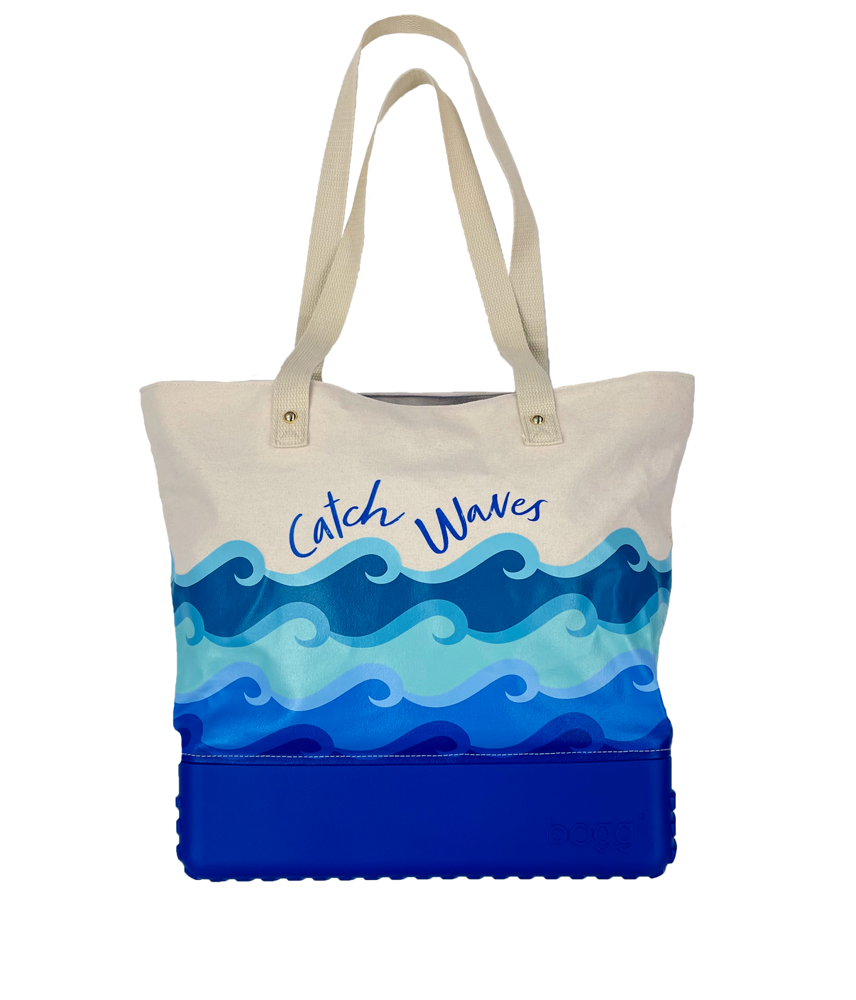 Bogg Printed Canvas Bag CATCH WAVES