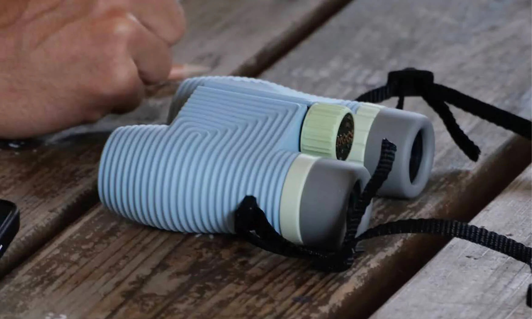 Nocs Provisions Standard Issue 10x25 WP Binoculars CELESTE BLUE
