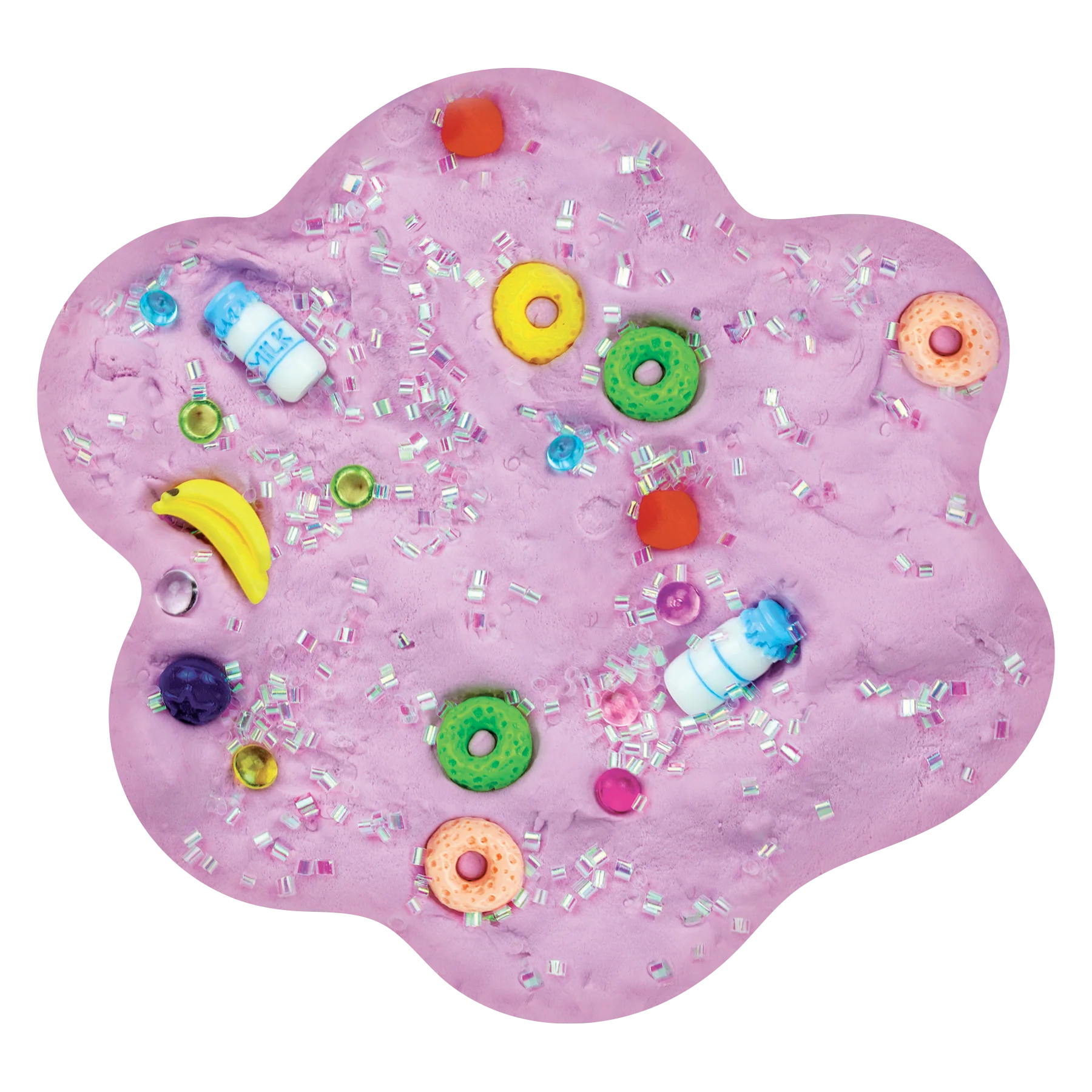 Crazy Aaron's Slime Charmers CEREAL O'CLOCK