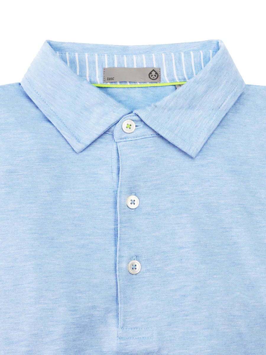 Tasc M Cloud Polo POLAR HEATHER
