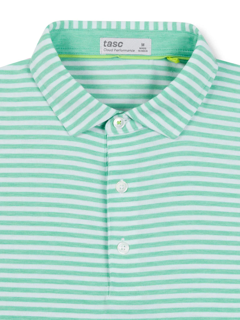 Tasc M Cloud Polo BROOKLINE STRIPE