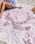 Sand Cloud Coral Turtle Beach Towel NATURAL - XL