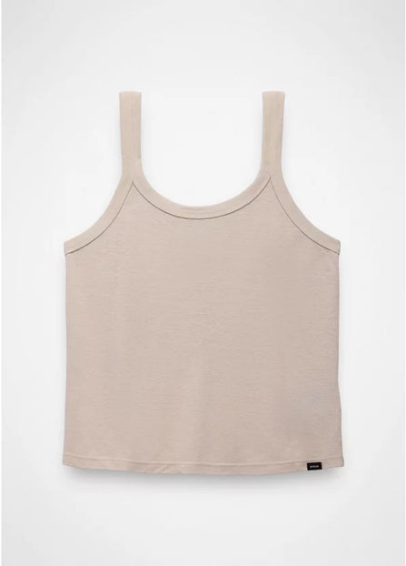 prAna W Cozy Up Scoop Tank CANVAS