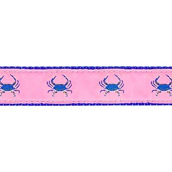 Preston Dog Collar Crab PINK / BLUE