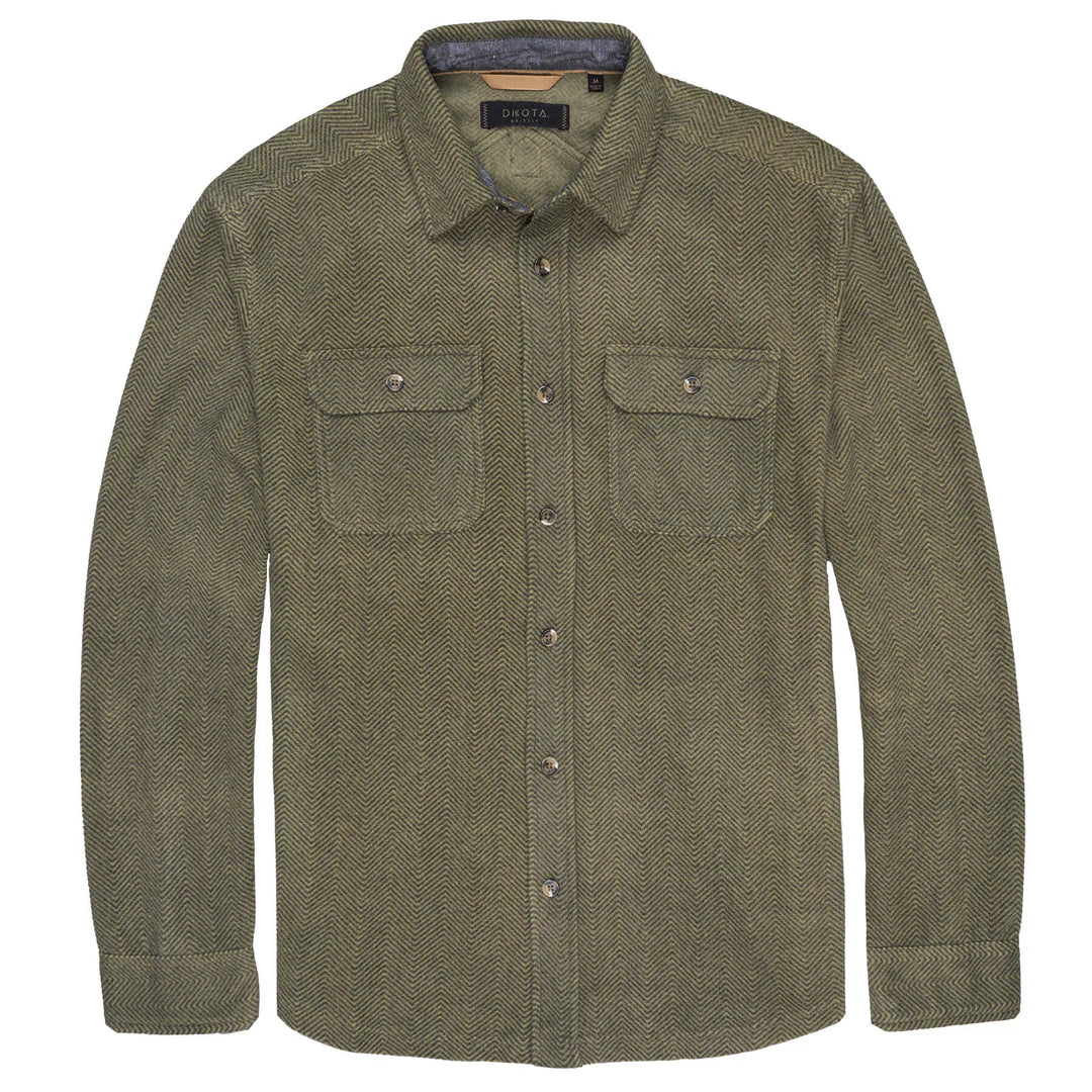Dakota Grizzly M LS Ozzy Shirt FERN SHADE