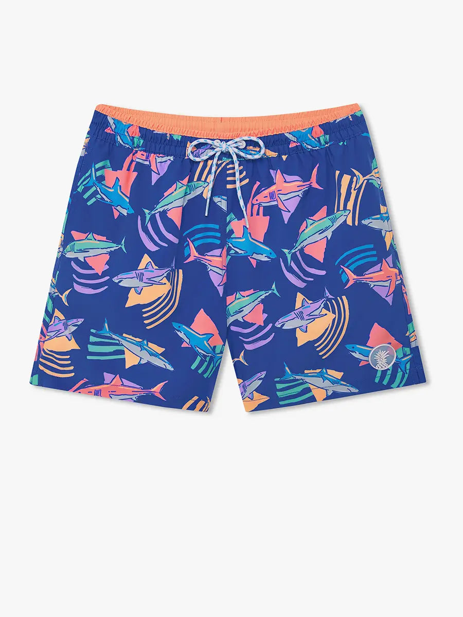 Daddy shark swim trunks hotsell