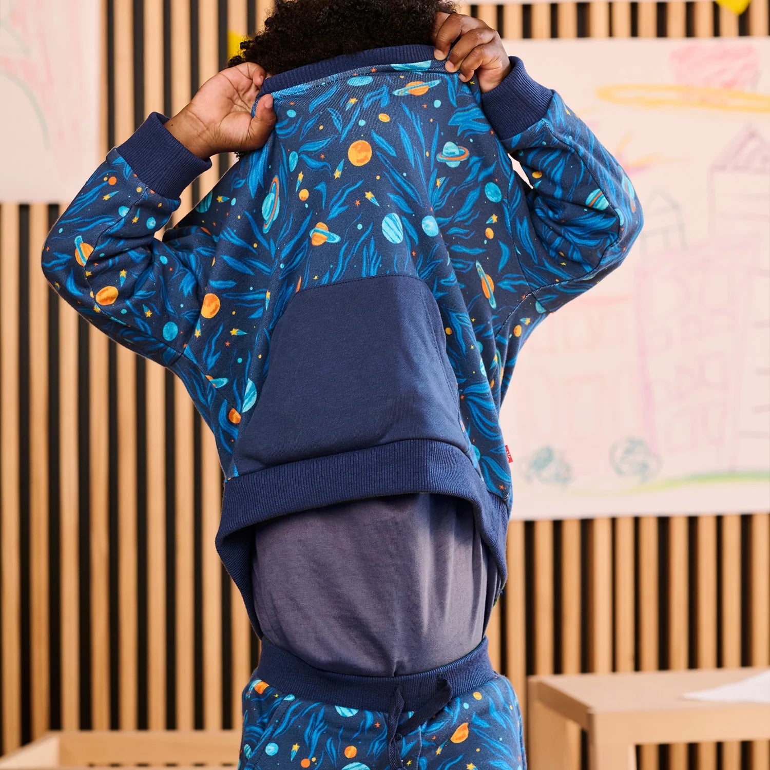 Magnetic Me Boy's French Terry Set SPACE