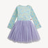 Magnetic Me Magnetic Camille Waffle Tutu Dress GREEN FLORAL