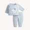 Magnetic Me Blue Sheep LS Chenille Sweater Set BLUE