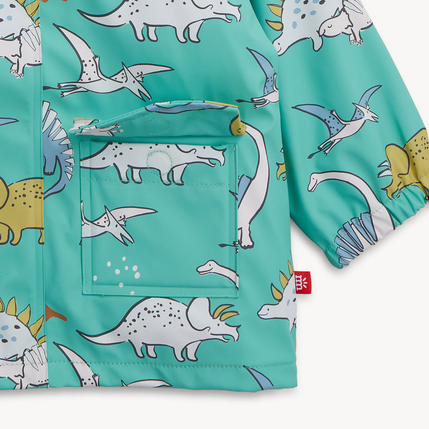 Magnetic Me All Over Color Changing Raincoat DINO