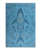 Sand Cloud Boho Mako Shark Beach Towel DEEP OCEAN - LG