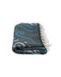 Sand Cloud Boho Mako Shark Beach Towel DEEP OCEAN - LG
