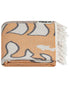 Sand Cloud Monstera Shark Beach Towel LG ORANGE