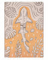 Sand Cloud Monstera Shark Beach Towel LG ORANGE