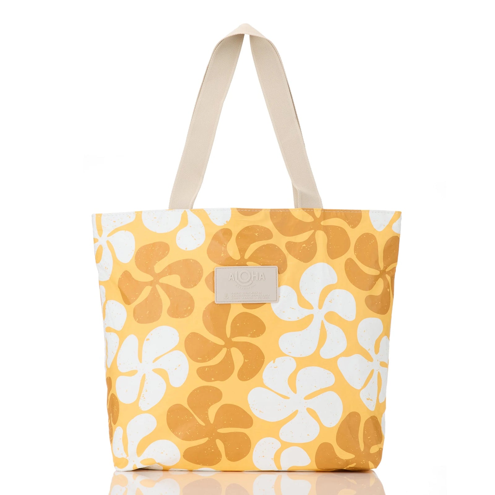 ALOHA Collection Funky Plumeria Day Tripper HONEY