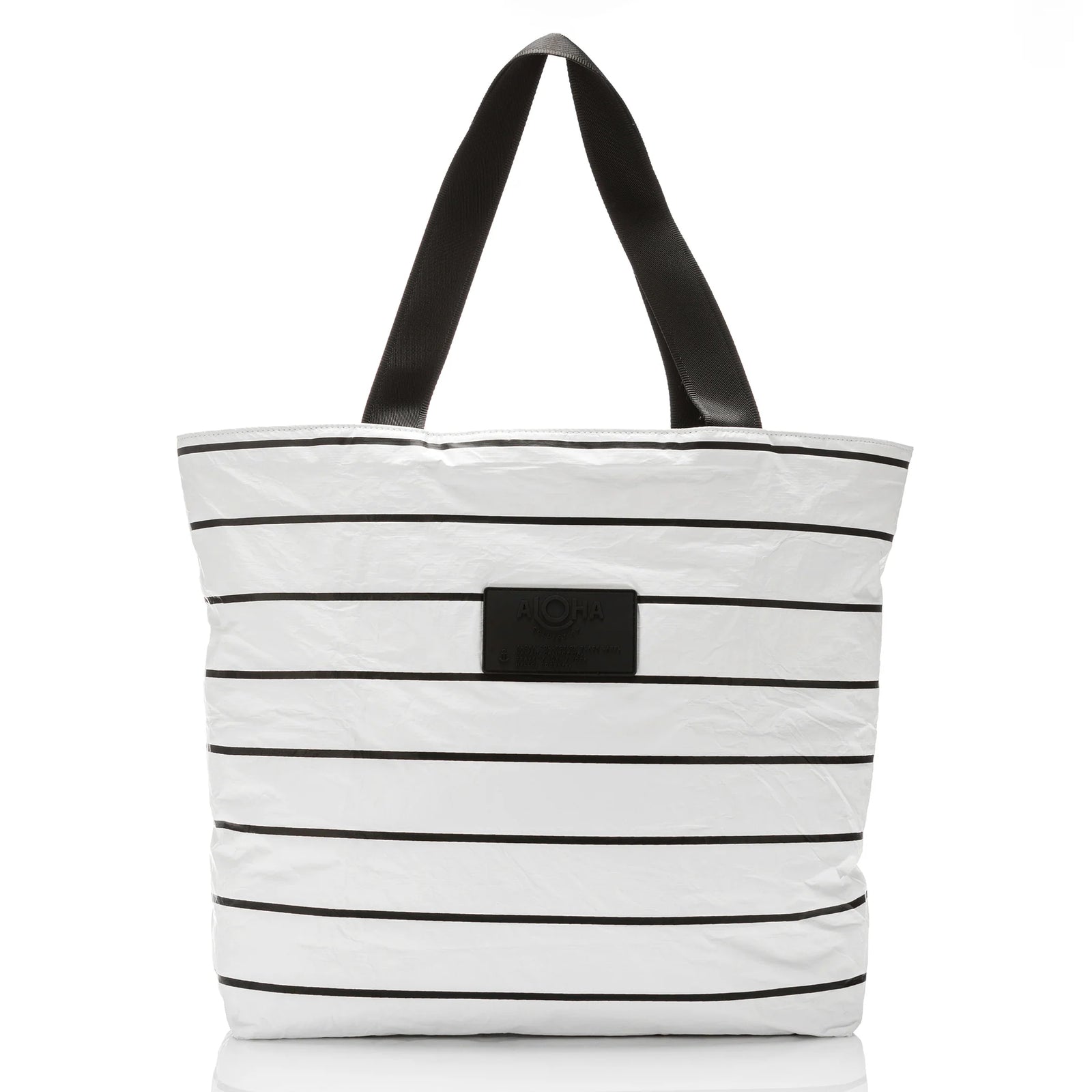 ALOHA Collection Pinstripe Day Tripper BLACK on White