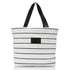 ALOHA Collection Pinstripe Day Tripper BLACK on White