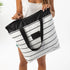 ALOHA Collection Pinstripe Day Tripper BLACK on White