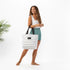 ALOHA Collection Pinstripe Day Tripper BLACK on White