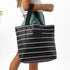 ALOHA Collection Pinstripe Day Tripper WHITE ON BLACK