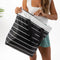 ALOHA Collection Pinstripe Day Tripper WHITE ON BLACK