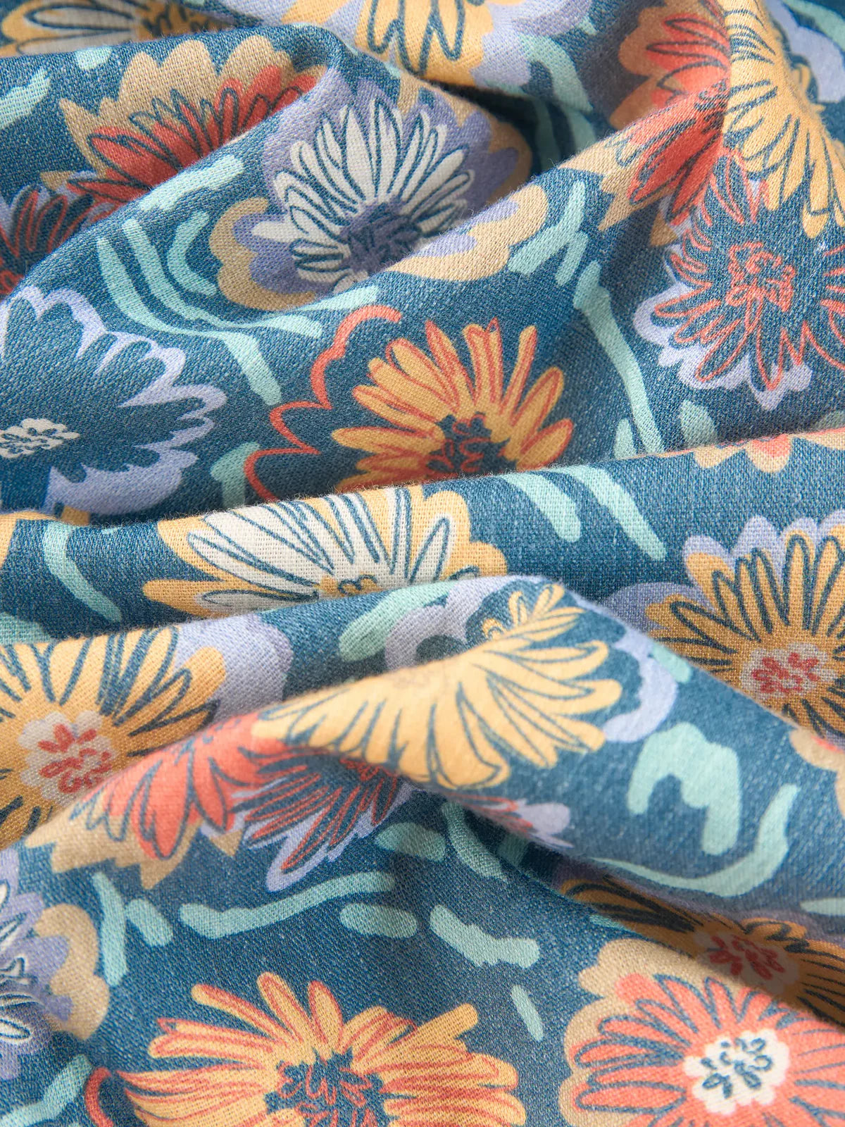 Chubbies M SS Resort Weave Friday Shirt DAISY DAYDREAM