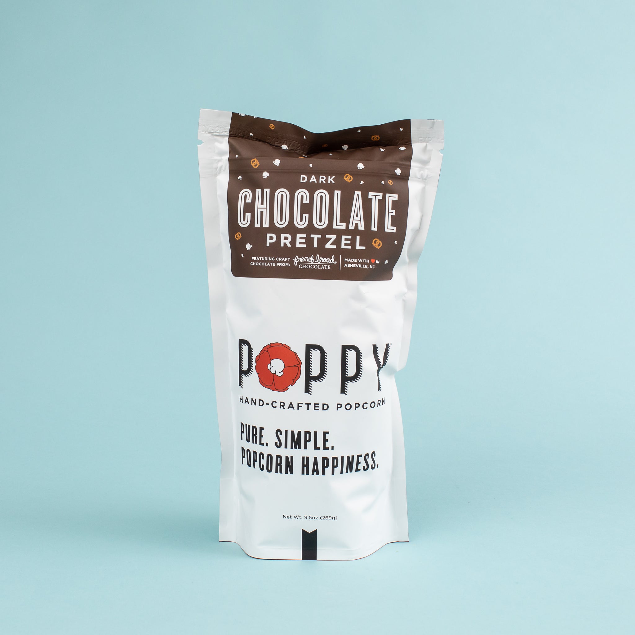 Poppy Dark Chocolate Pretzel Market Bag