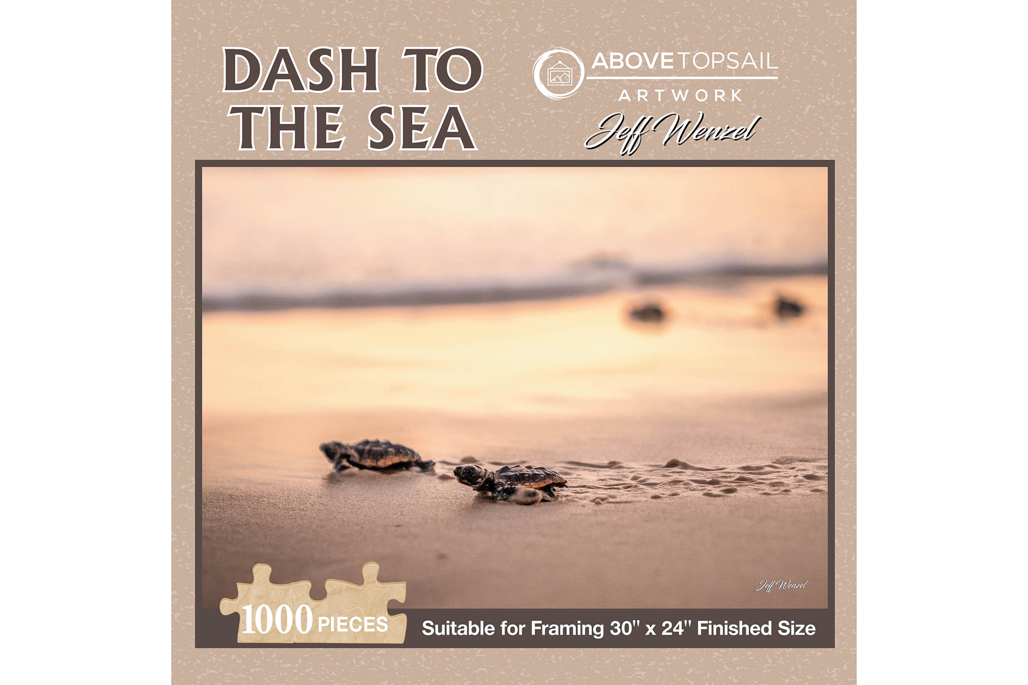 Above Topsail Dash To The Sea Puzzle