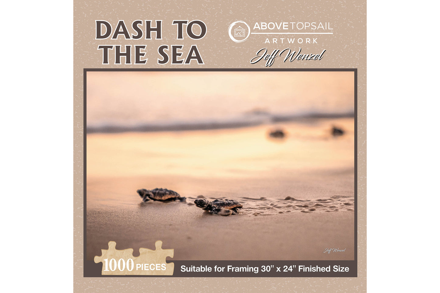 Above Topsail Dash To The Sea Puzzle