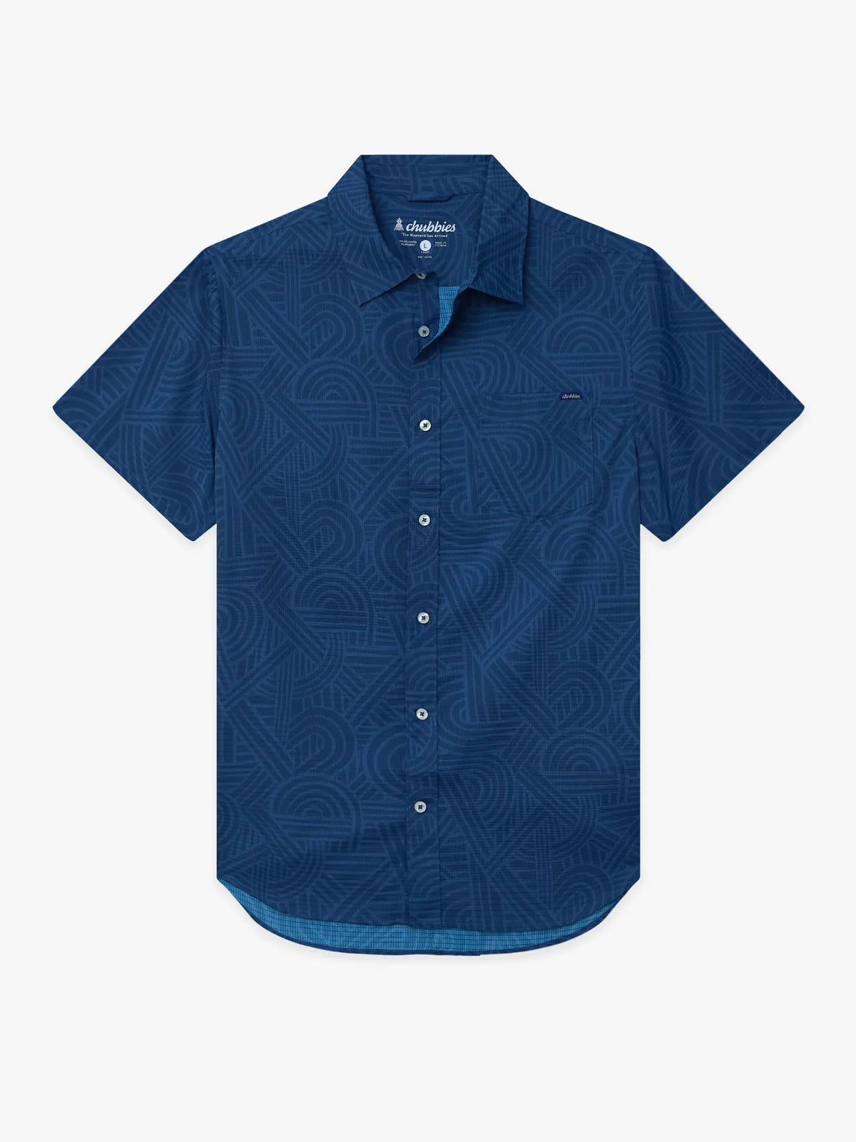 Chubbies M Friday Breezetech 2.0 Shirt THE DEEP TR