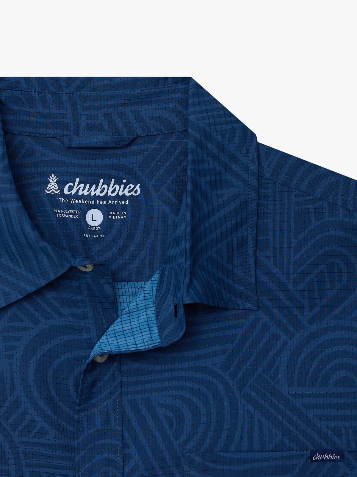 Chubbies M Friday Breezetech 2.0 Shirt THE DEEP TR
