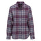 North River W LS Brushed Cotton Shirt PLUM