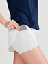 Tasc W On The Court Skort 13" WHITE