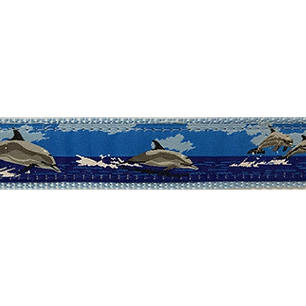 Preston Dog Collar DOLPHINS