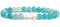 Fahlo Manatee Drift Bracelet AQUA BLUE