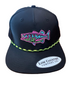 Riverbed Threads PVC Neon Bass Trucker BLACK