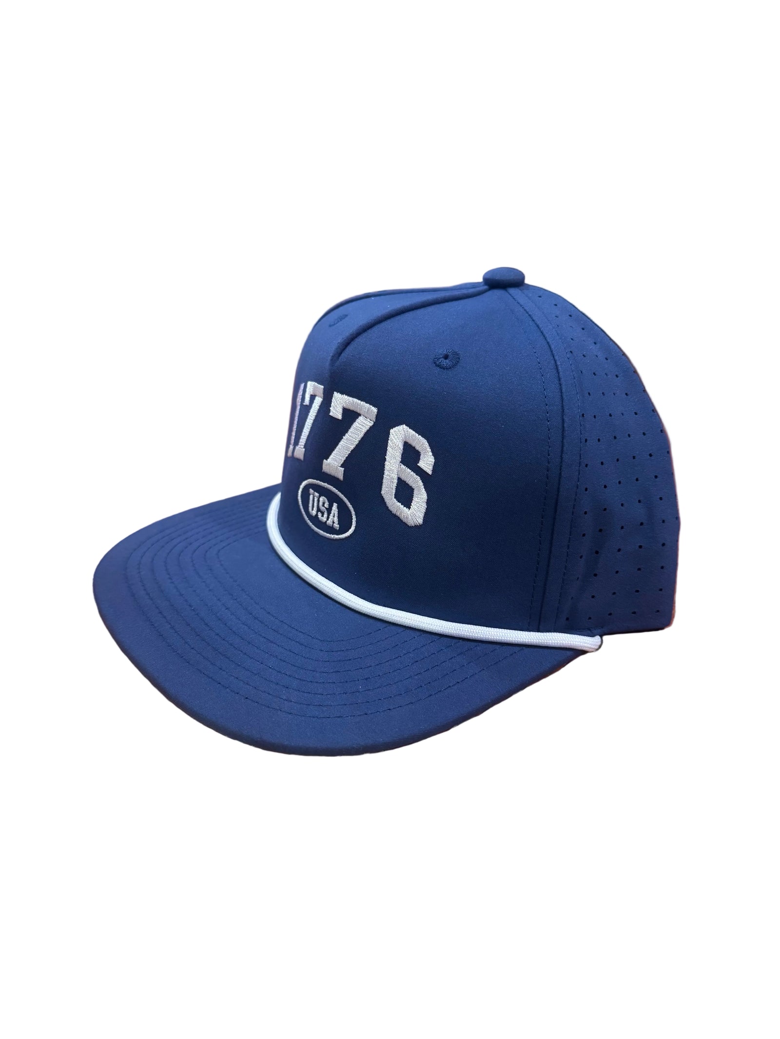 Riverbed Threads 1776 USA Snapback NAVY