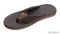 Rainbow M East Cape Molded Rubber Natural Suede Strap DARK BROWN