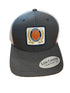 Riverbed Threads NC Miller Logo Trucker CHARCOAL/WHITE