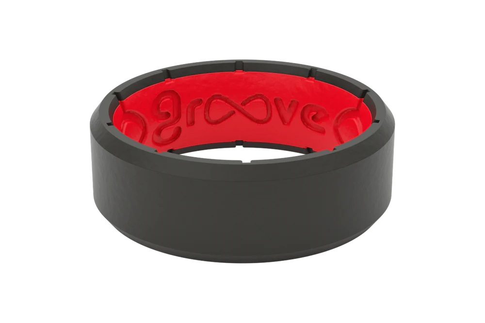 Groove Life M Edge Ring BLACK RED