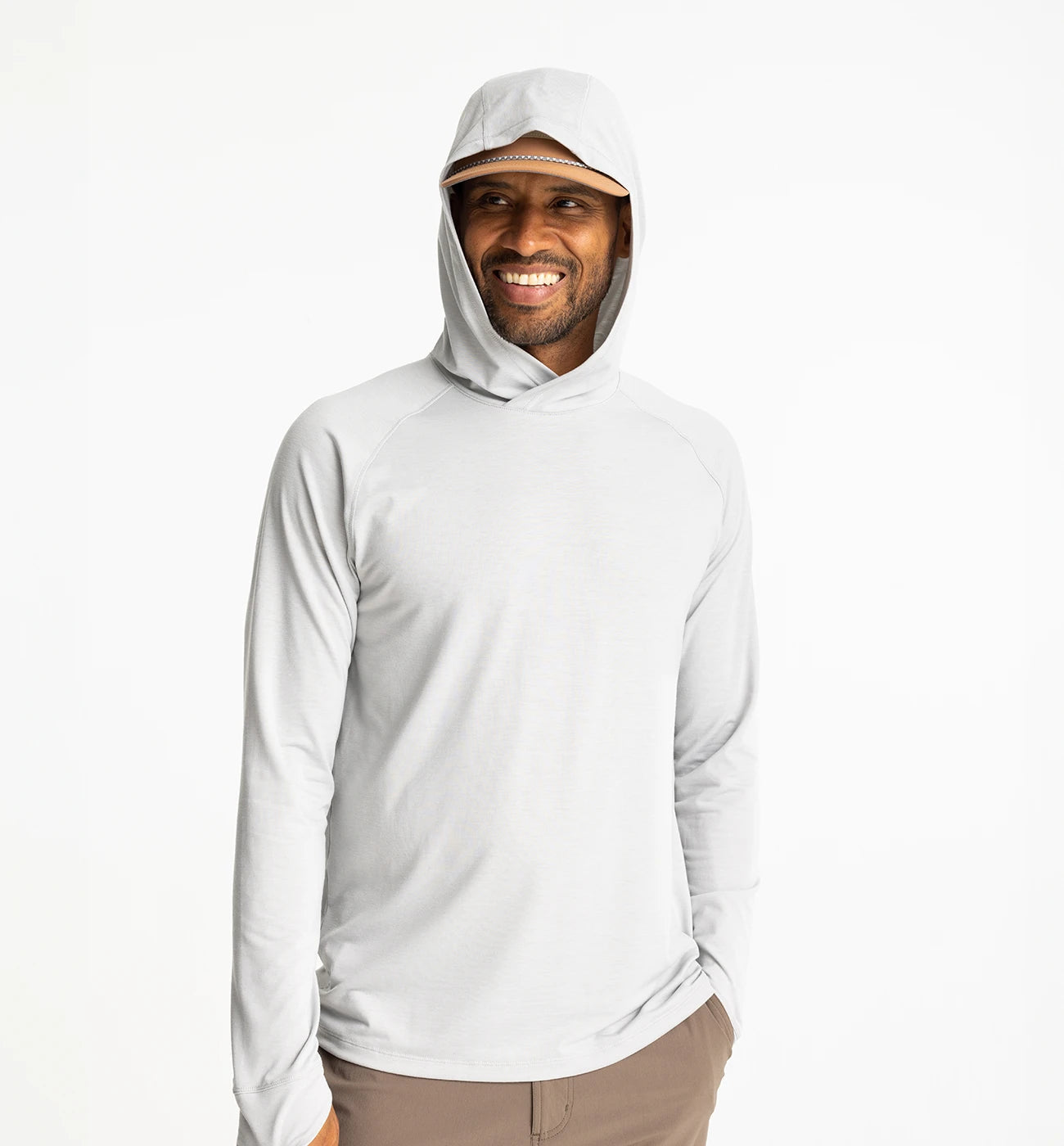 Free Fly M Elevate Hoodie ASPEN GREY