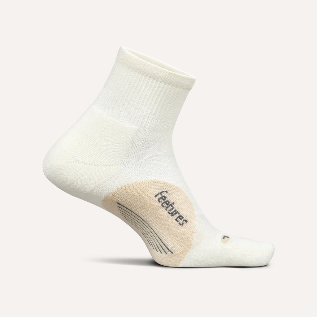 Feetures W Elite Light Cushion Quarter LINEN