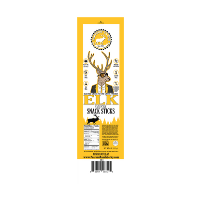 Pearson Ranch Elk Hickory Snack Stick Pack 4 oz