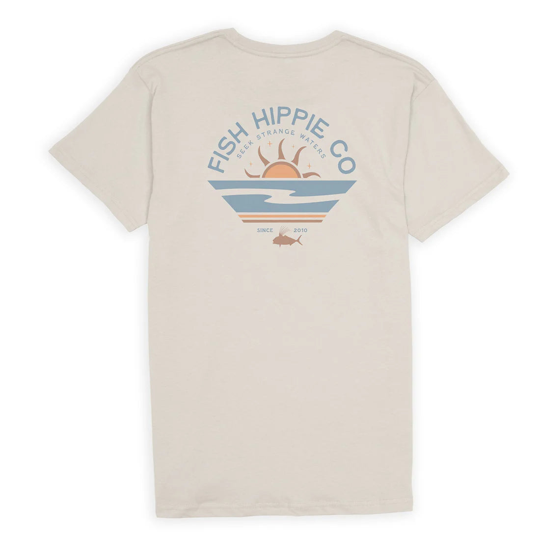 Fish Hippie M SS Emerged Tee VINTAGE WHITE